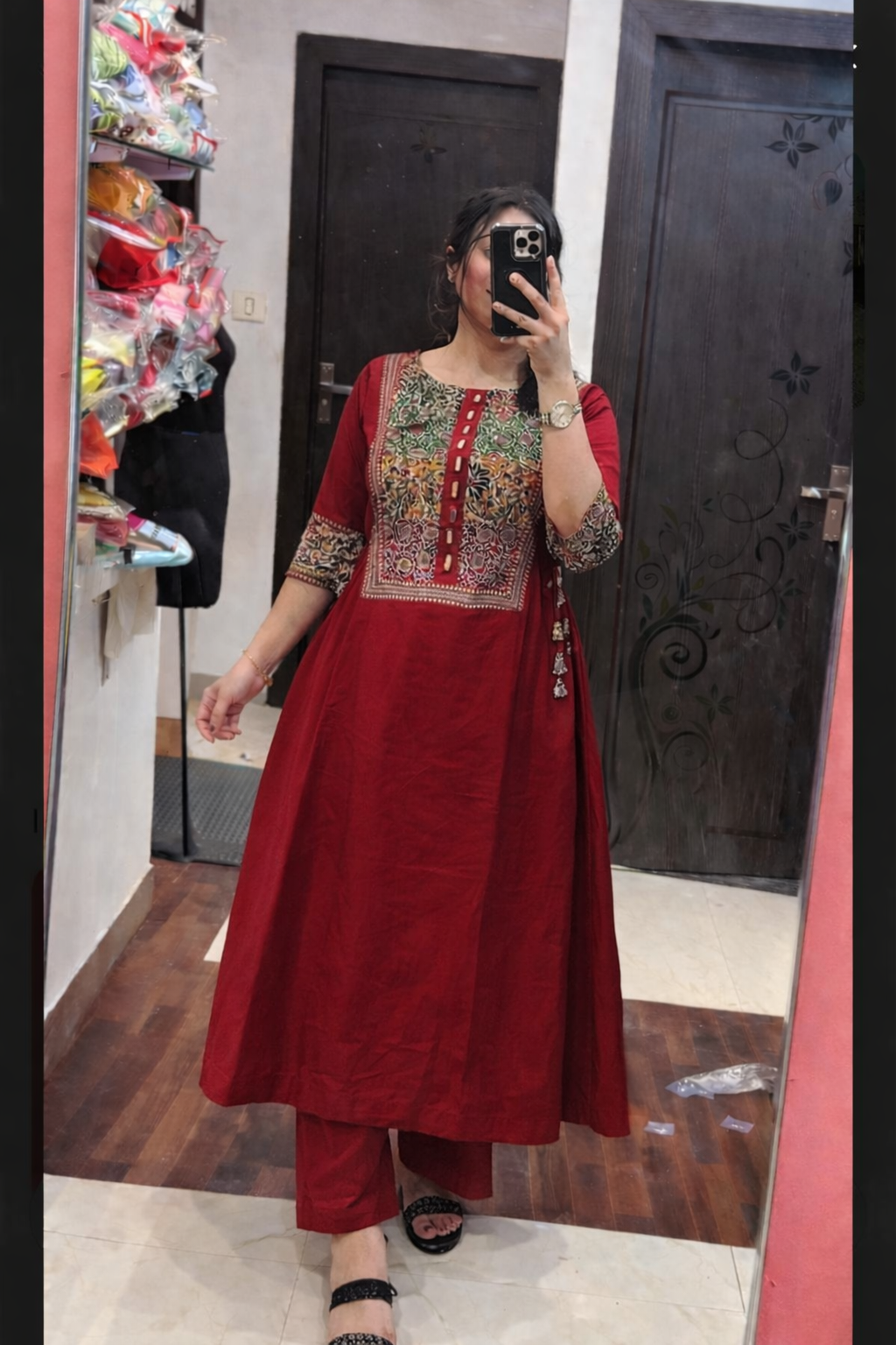 Office wear kurta pant set