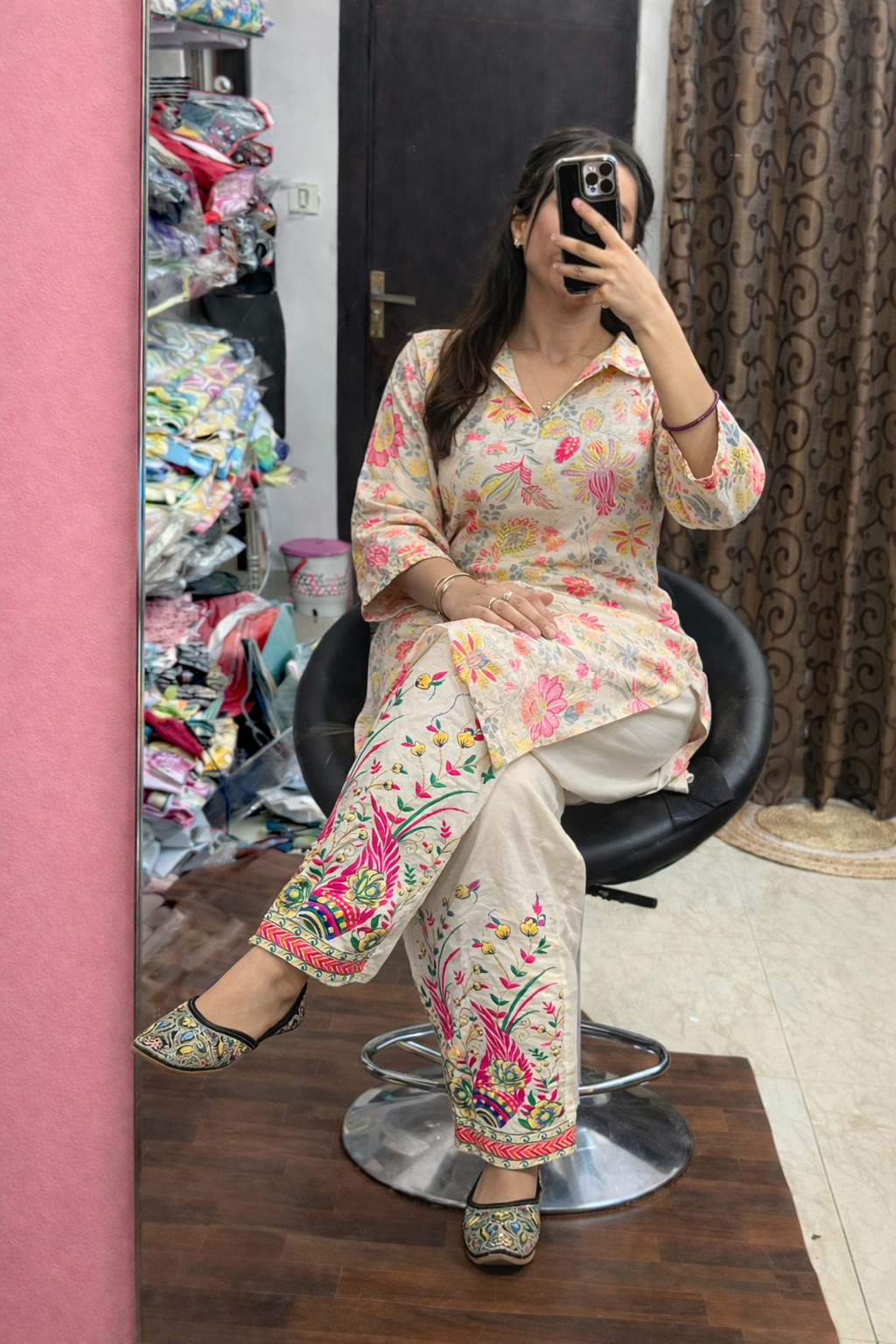 Kurta salwar cordset