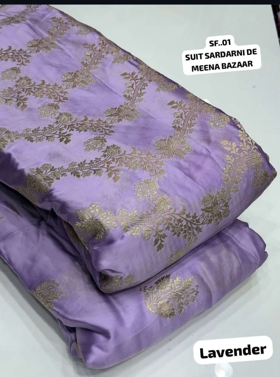 satin silk brocade