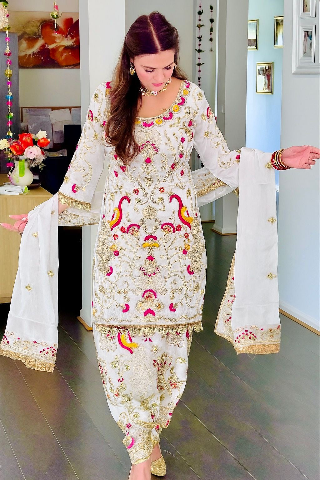 Salwar suit for karwachauth