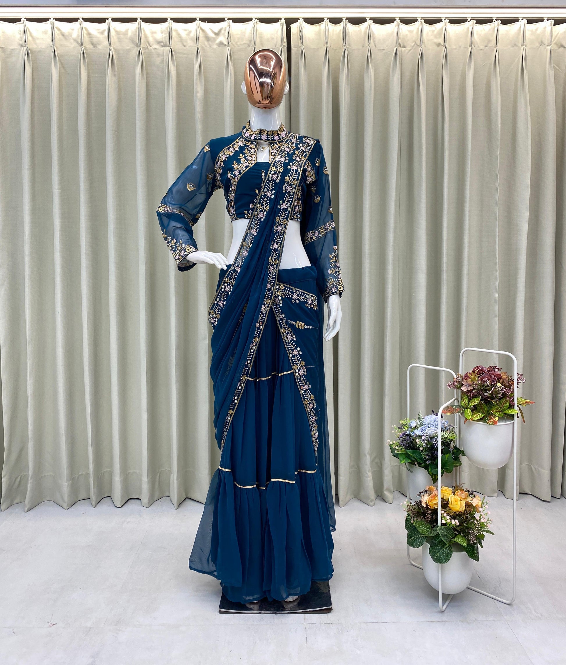 Ready to wear sareee