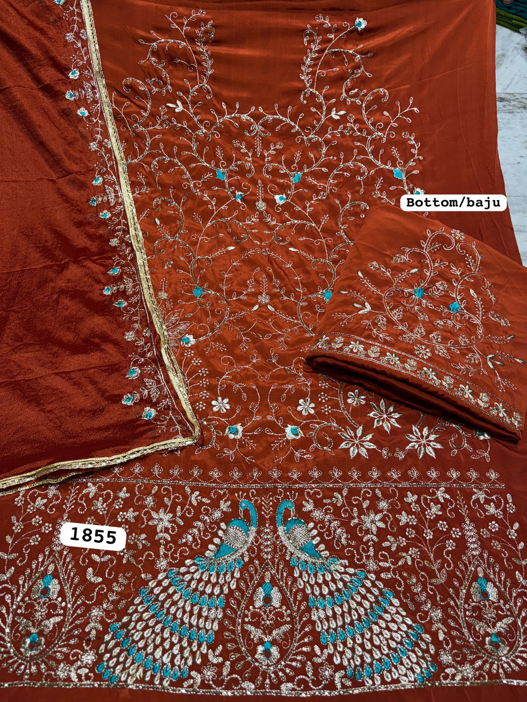 Peacock suit