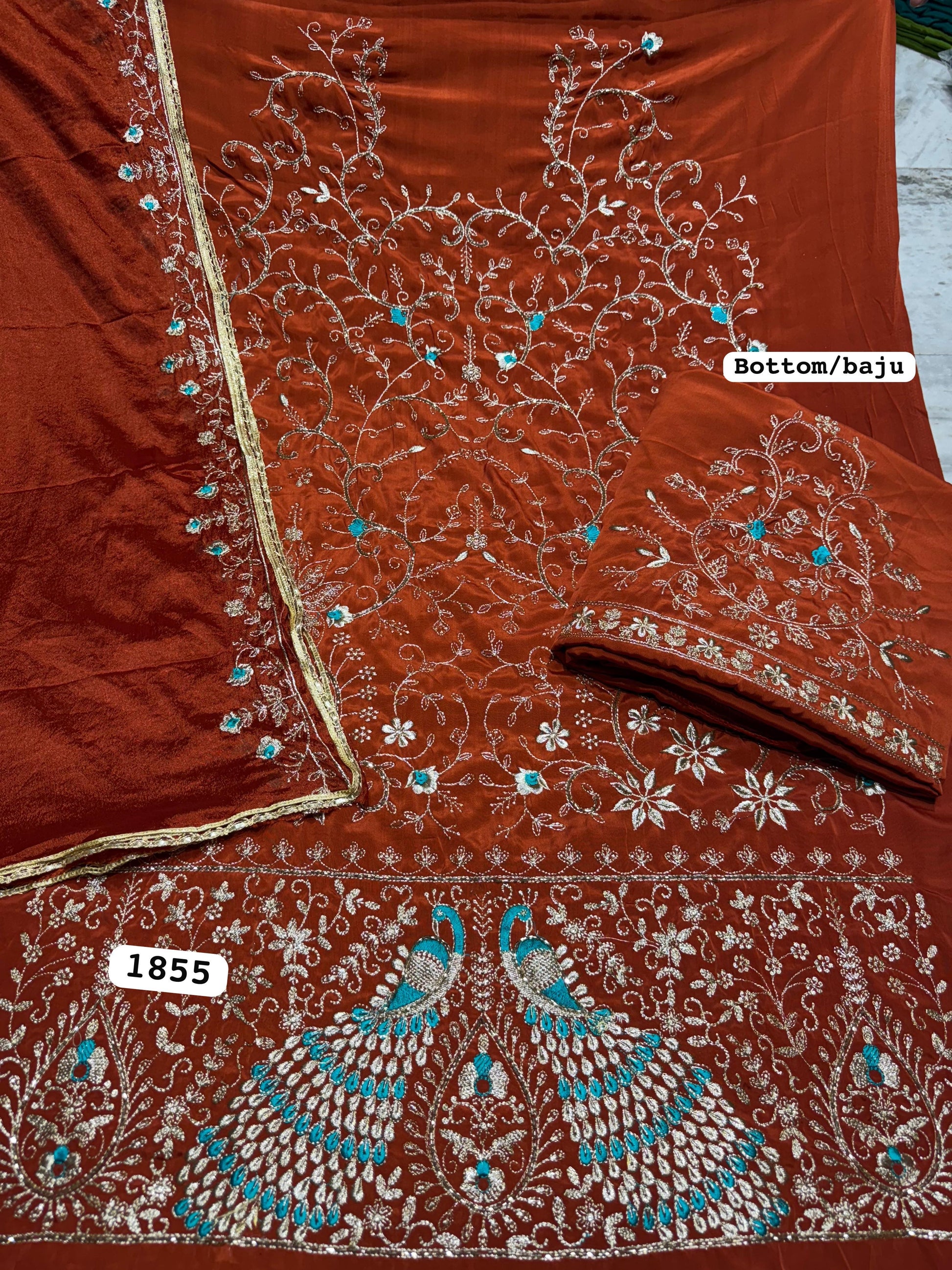 Peacock suit