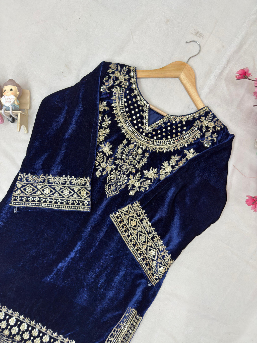 velvet cordset