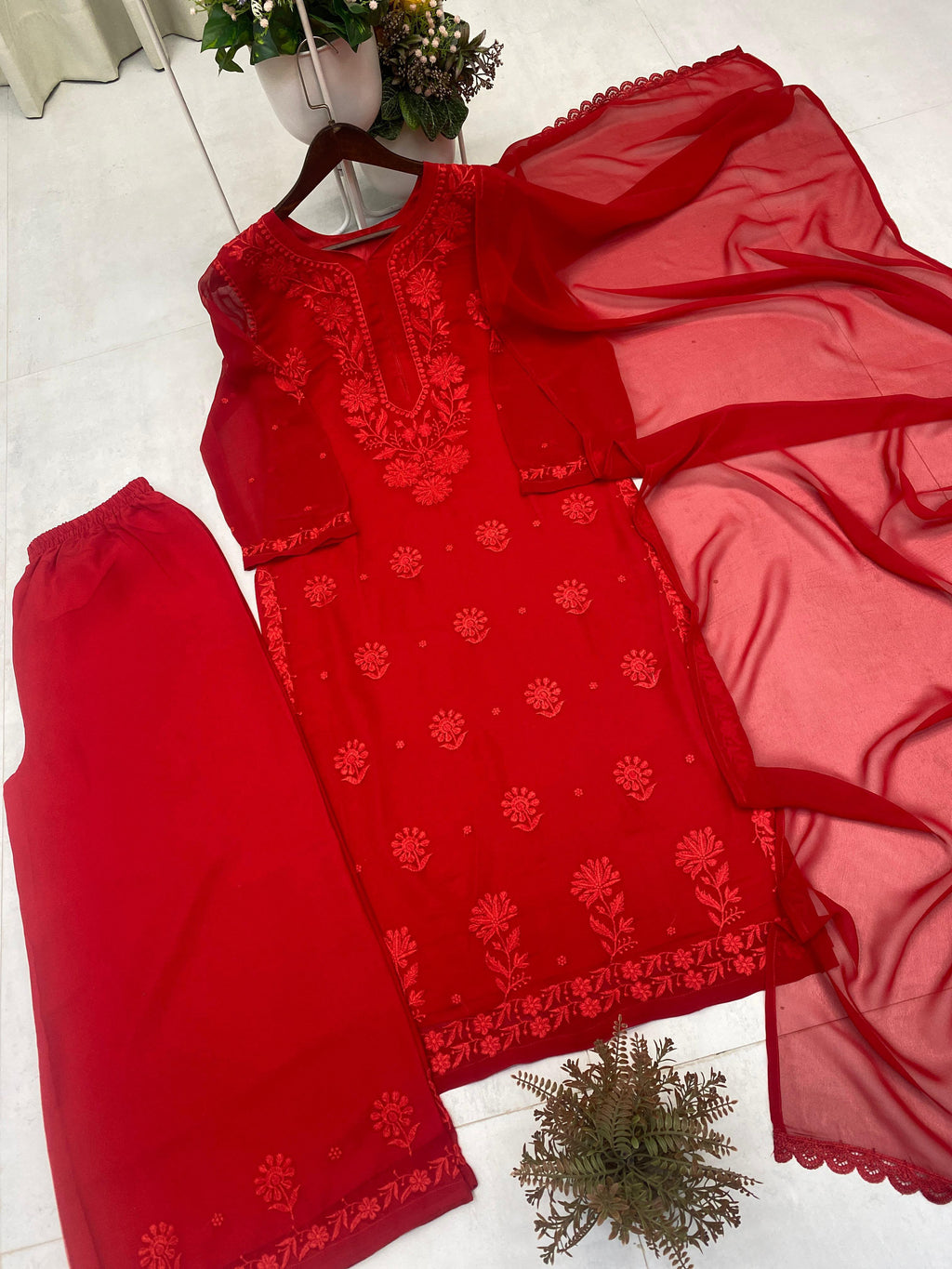 Chikankari suits