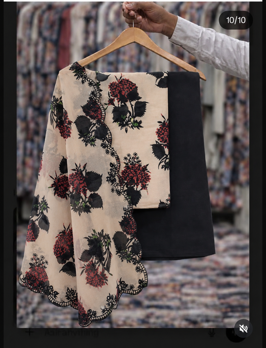 georgette suit