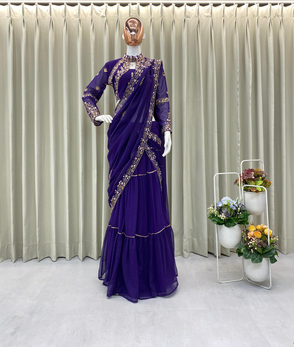 Ready to wear sareee