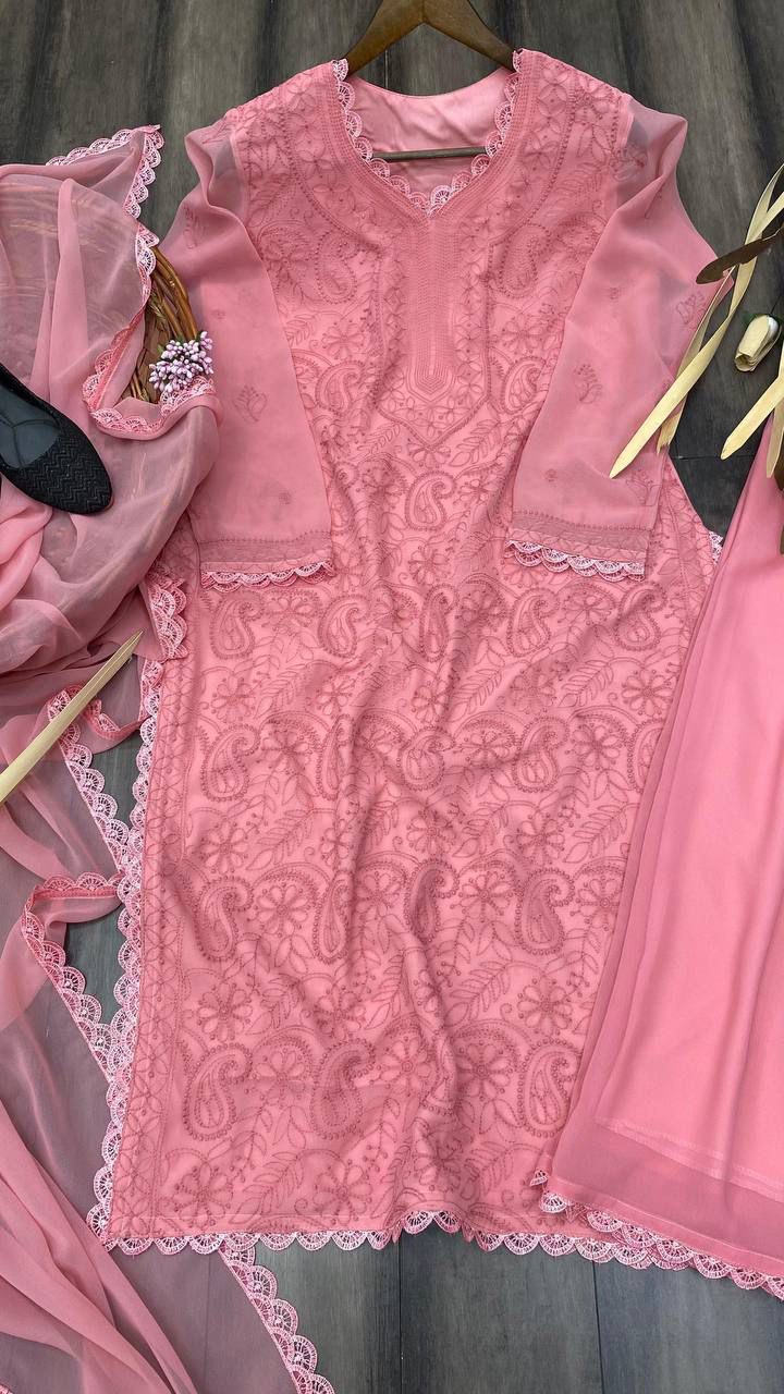 Chikankari suits