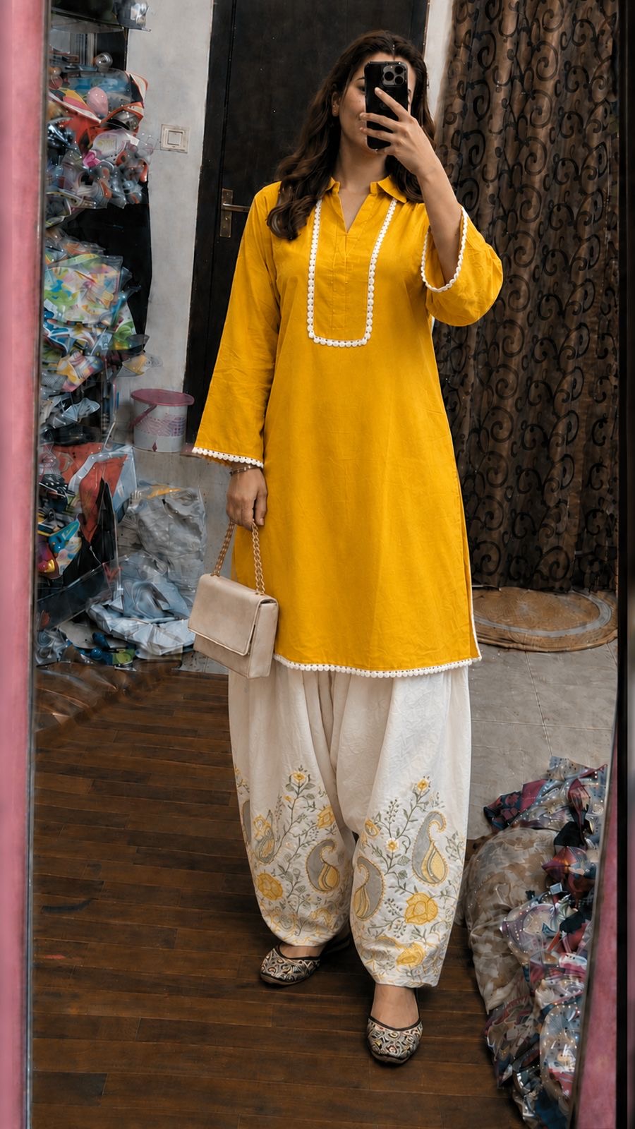 New patiala cordset