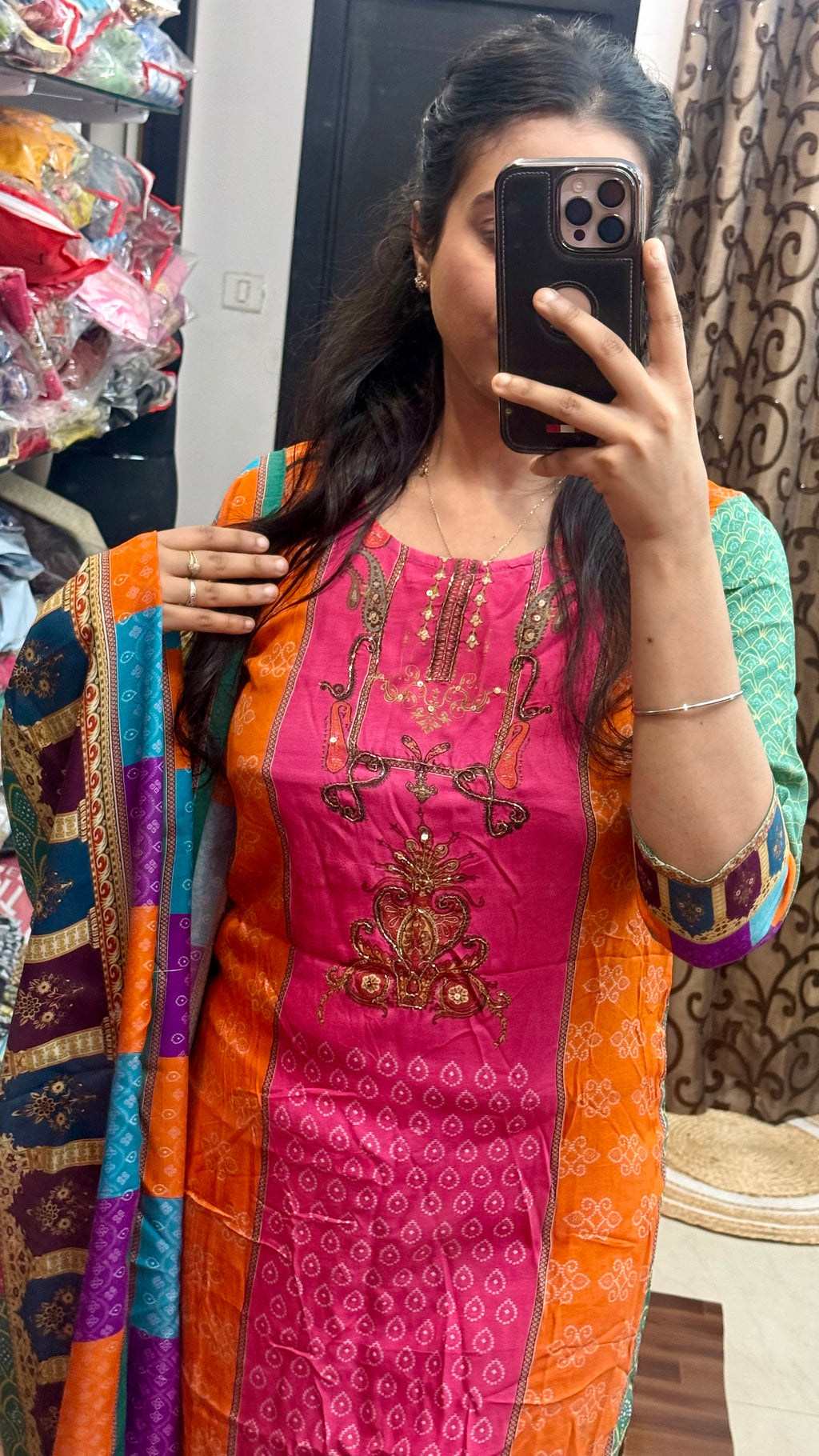 Pure cotton stitched suit