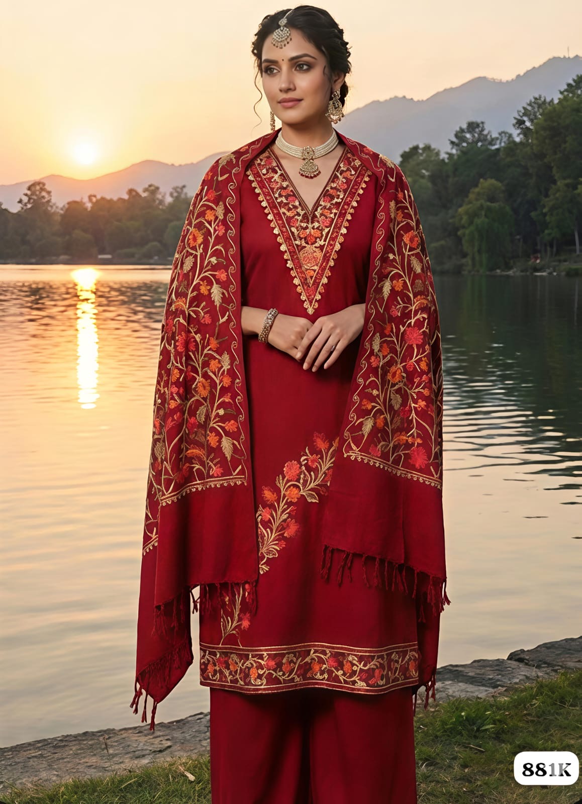woolen kashmiri suits