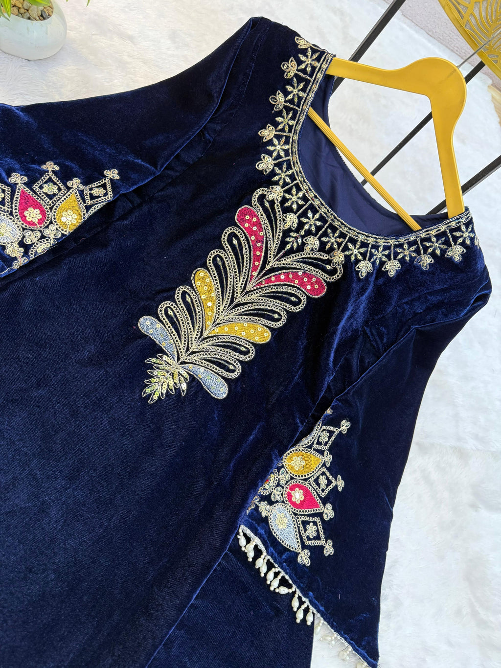 velvet cordset