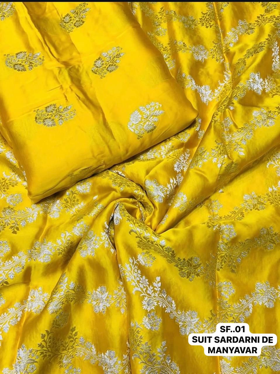 Fabric for lehngas suits