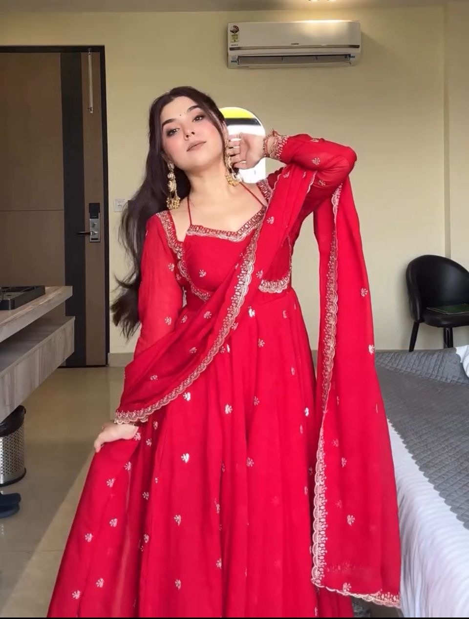 Anarkali for karwa