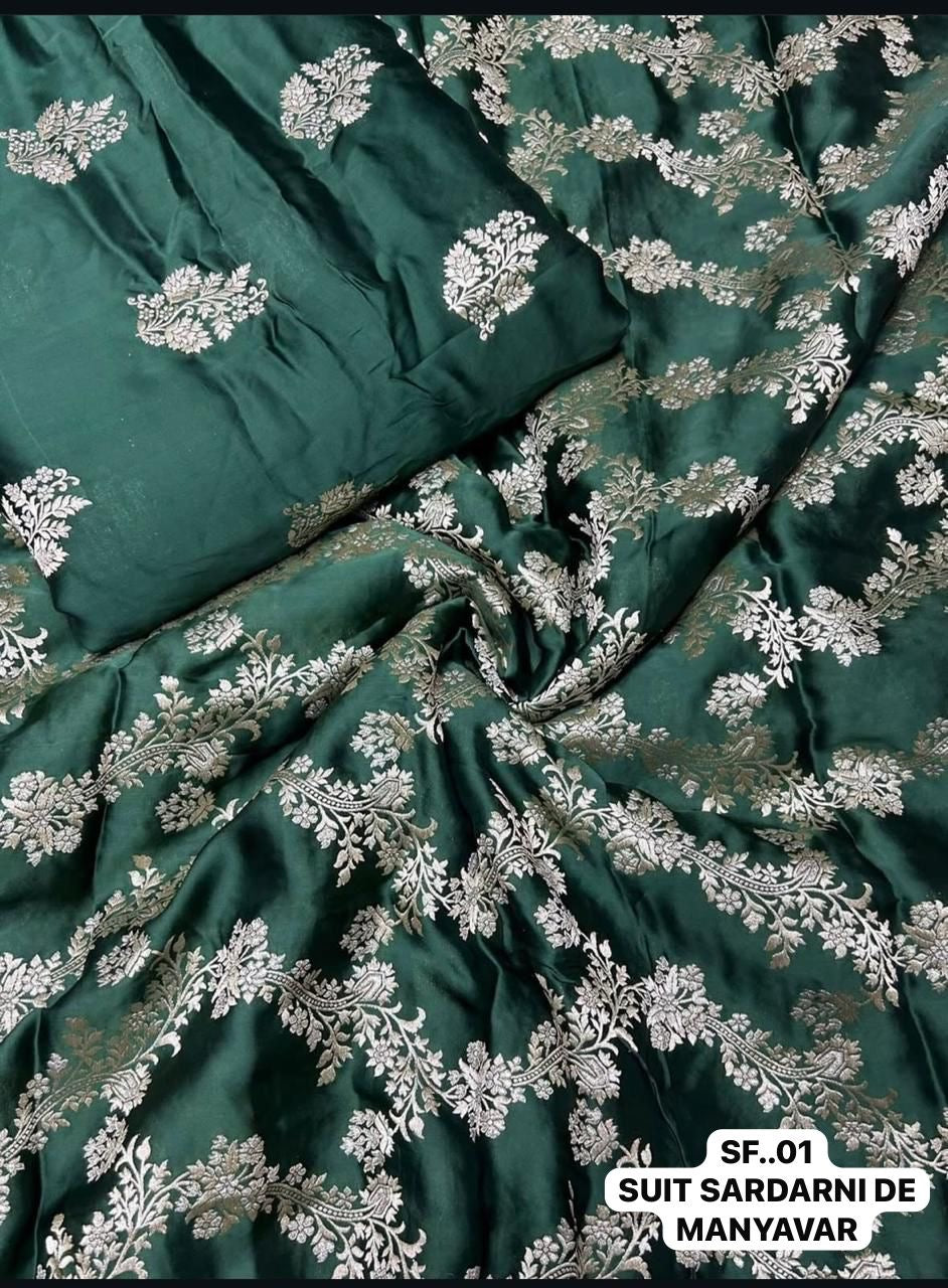 Fabric for lehngas suits