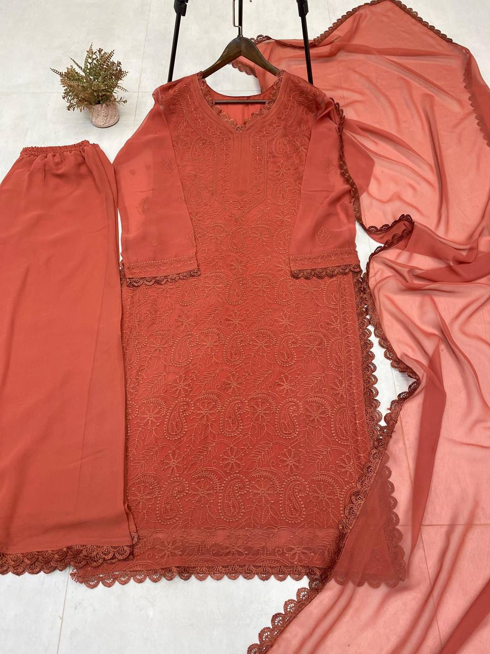 Chikankari suits