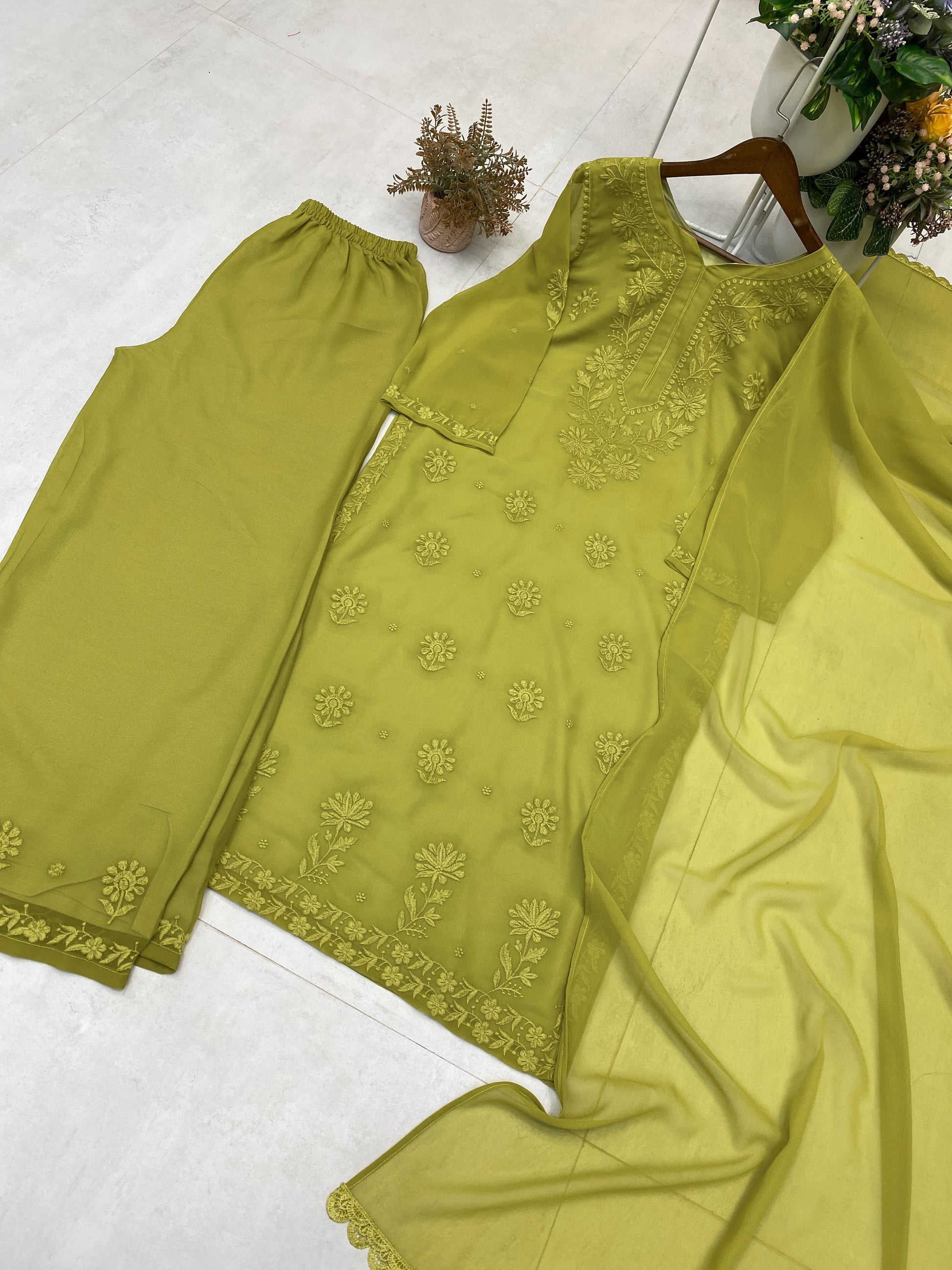 Chikankari suits