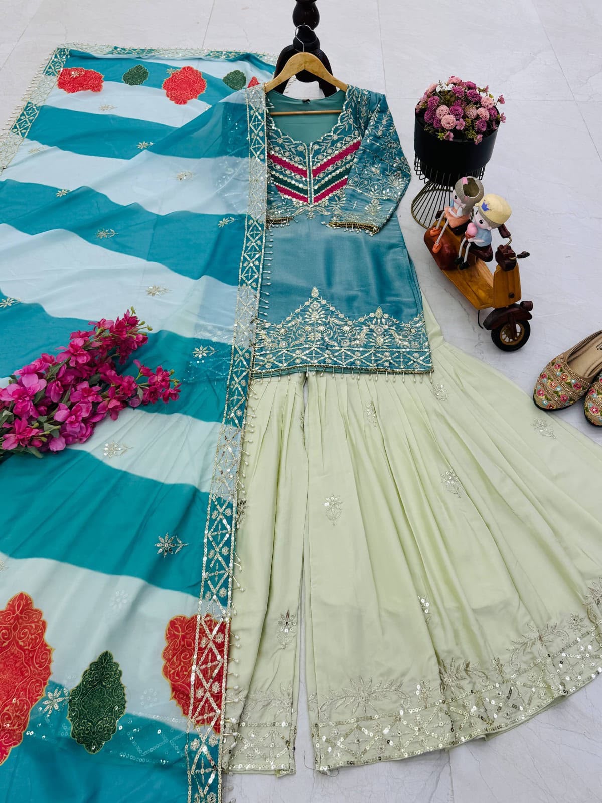 Sharara suit