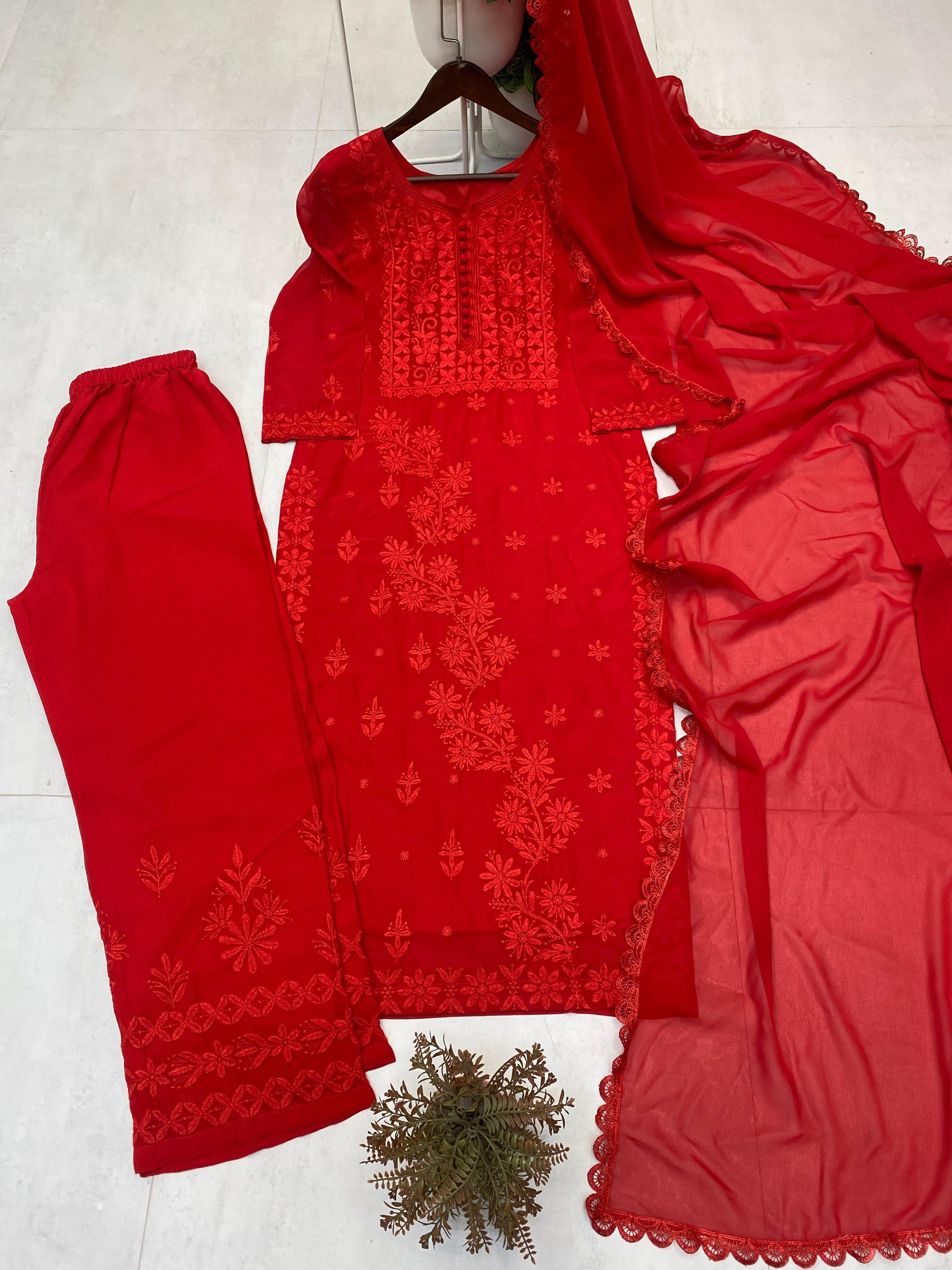 Chikankari suits