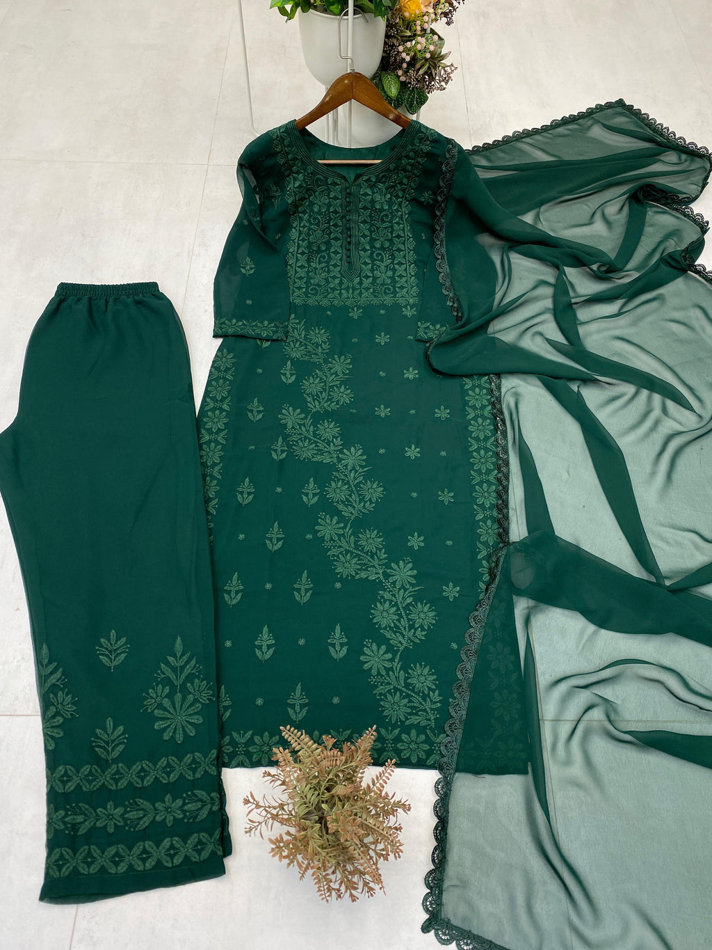 Chikankari suits