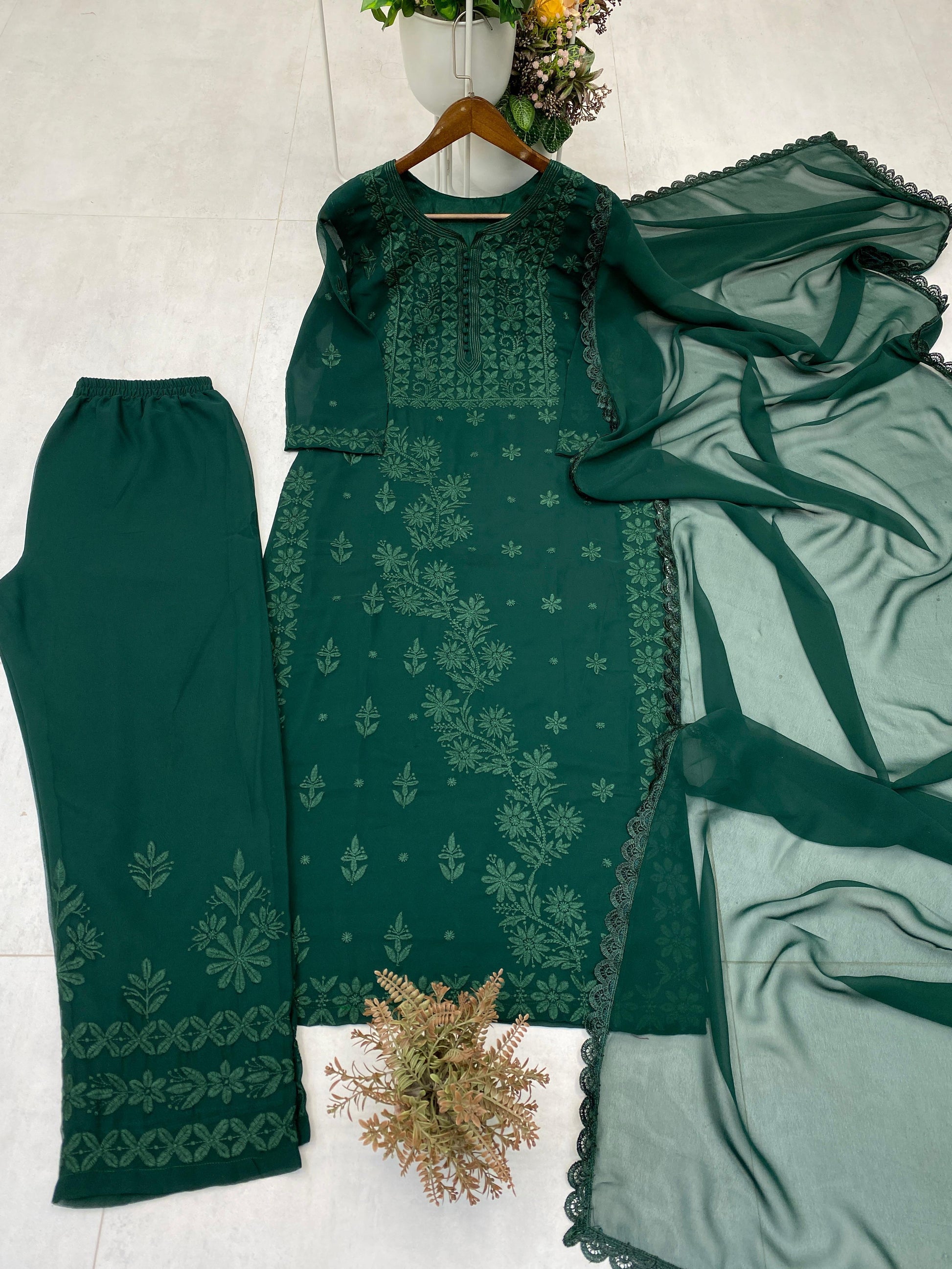 Chikankari suits