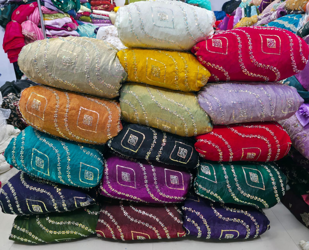 Fendy silk fabric