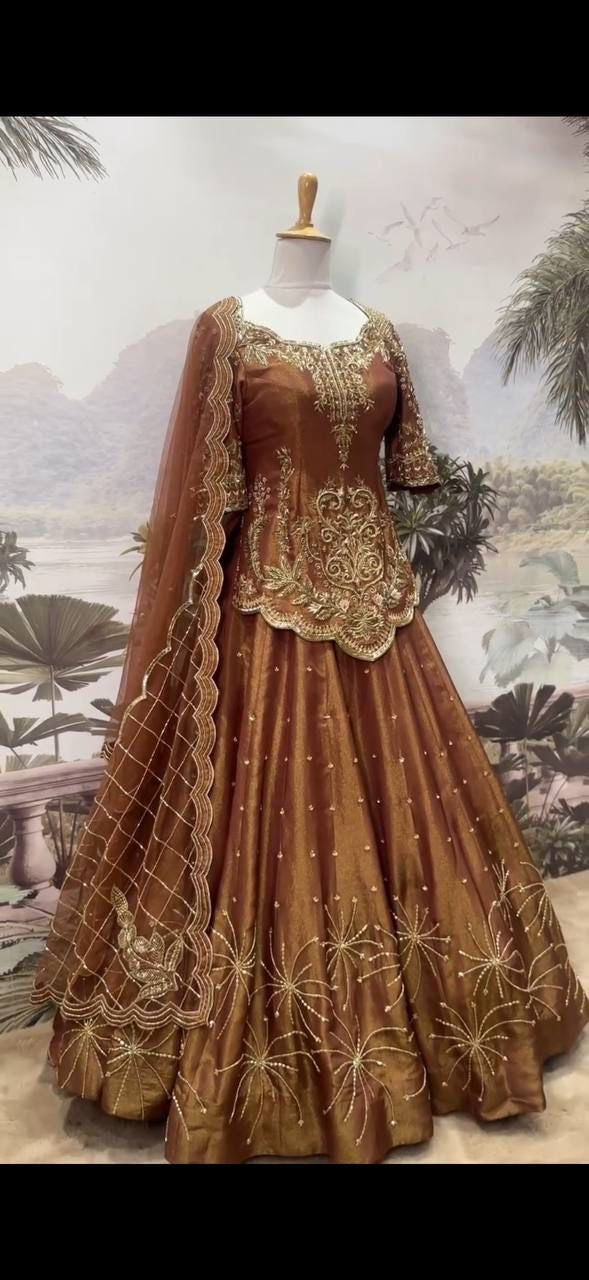 Shimmer lehnga