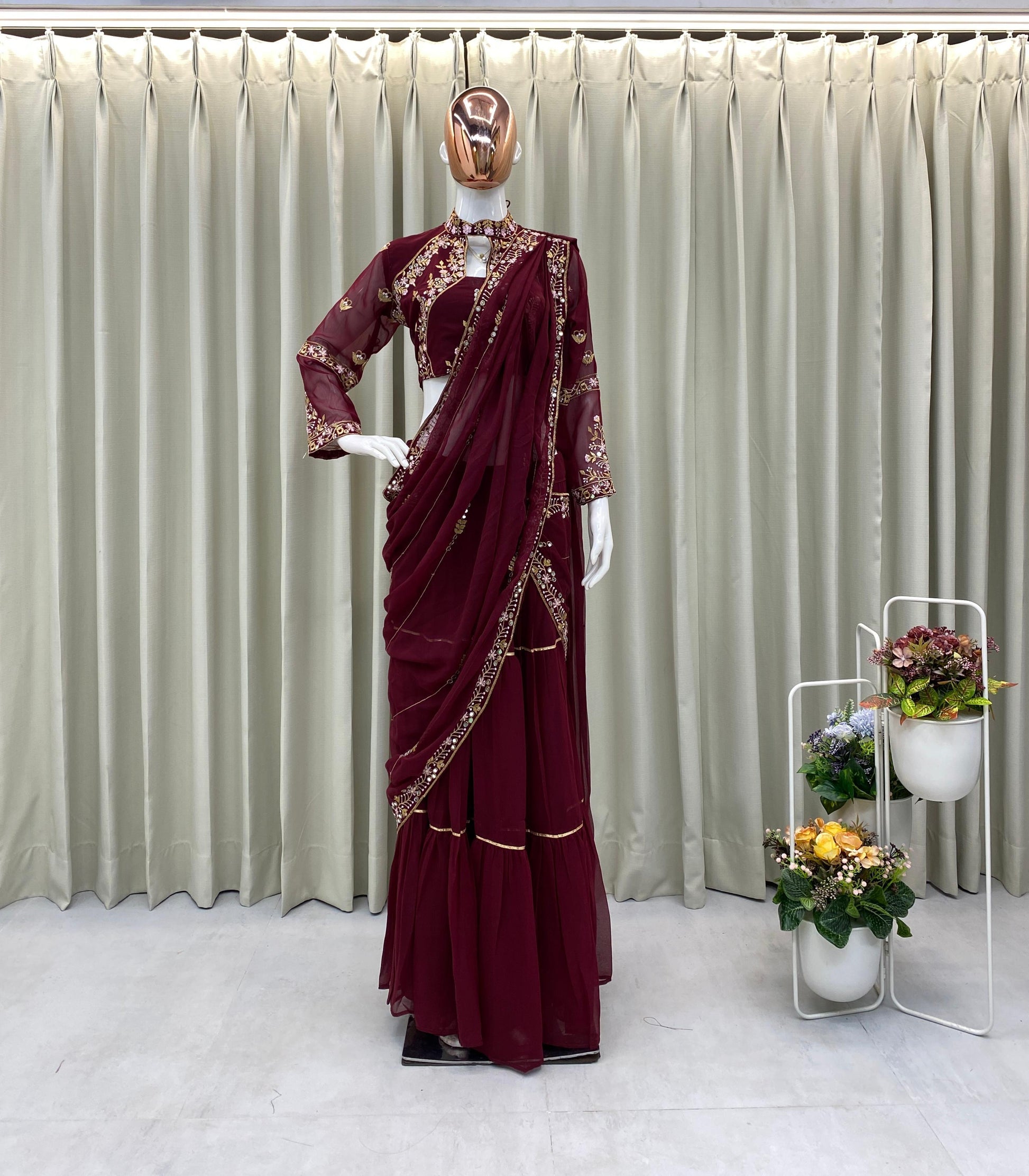 Ready to wear sareee