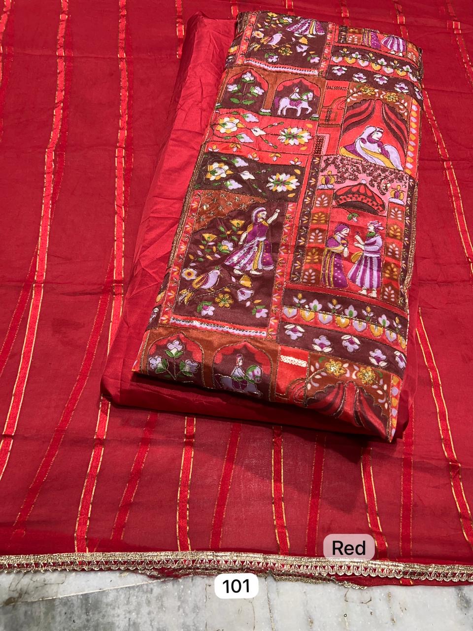 raja rani with dupatta