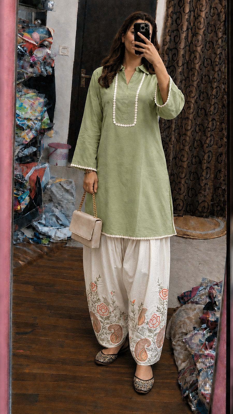 New patiala cordset