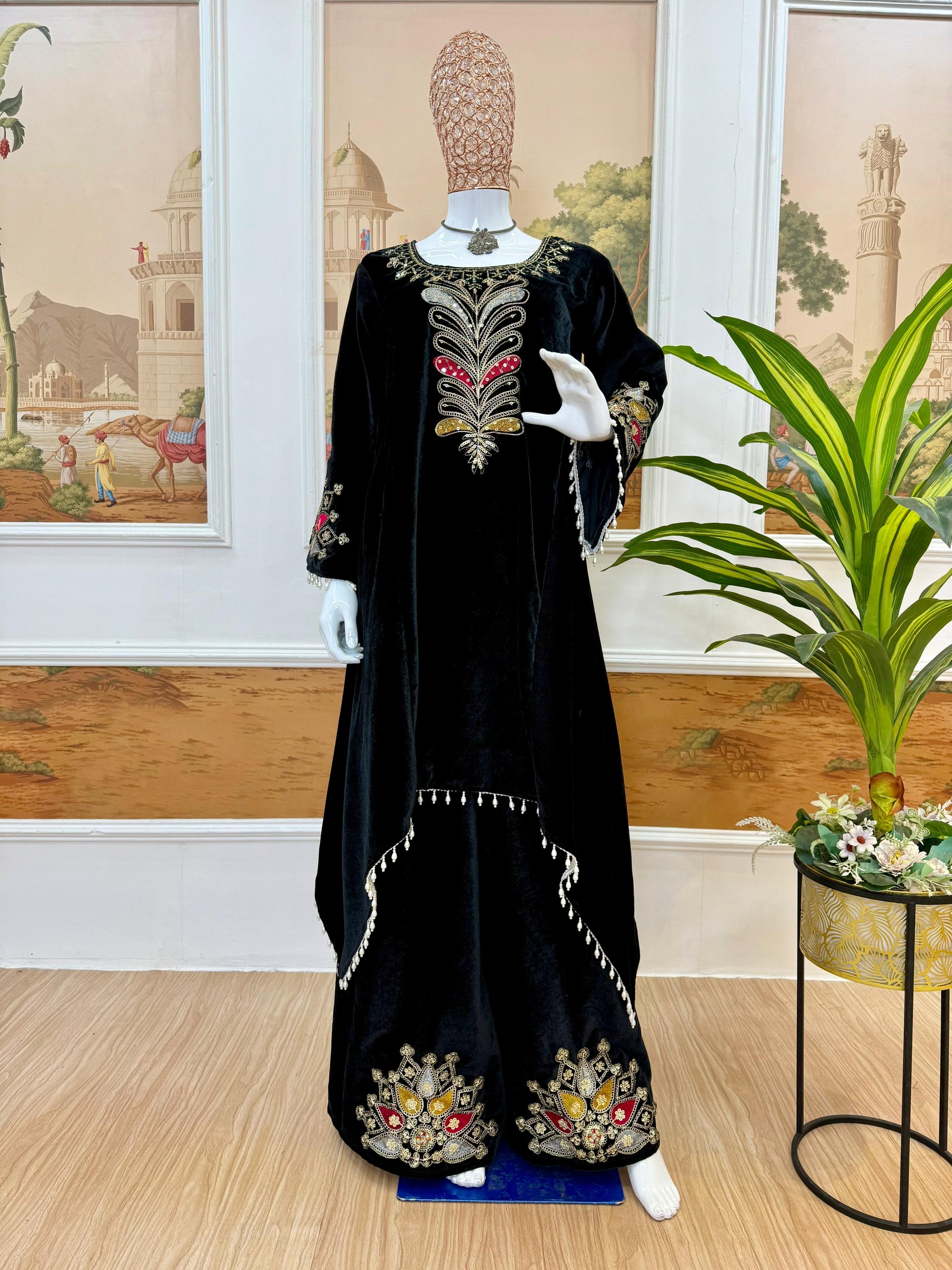 velvet cordset