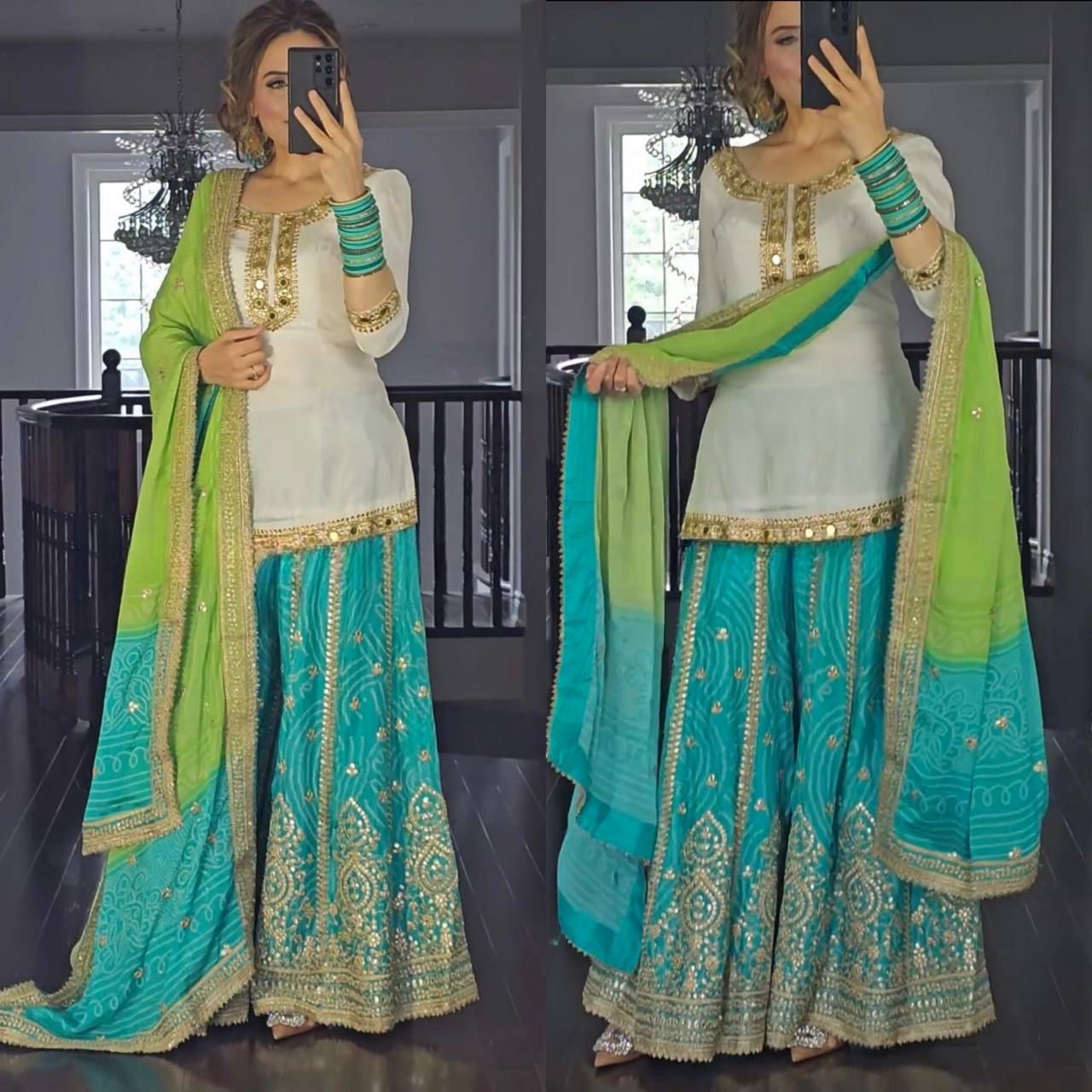 sharara suit