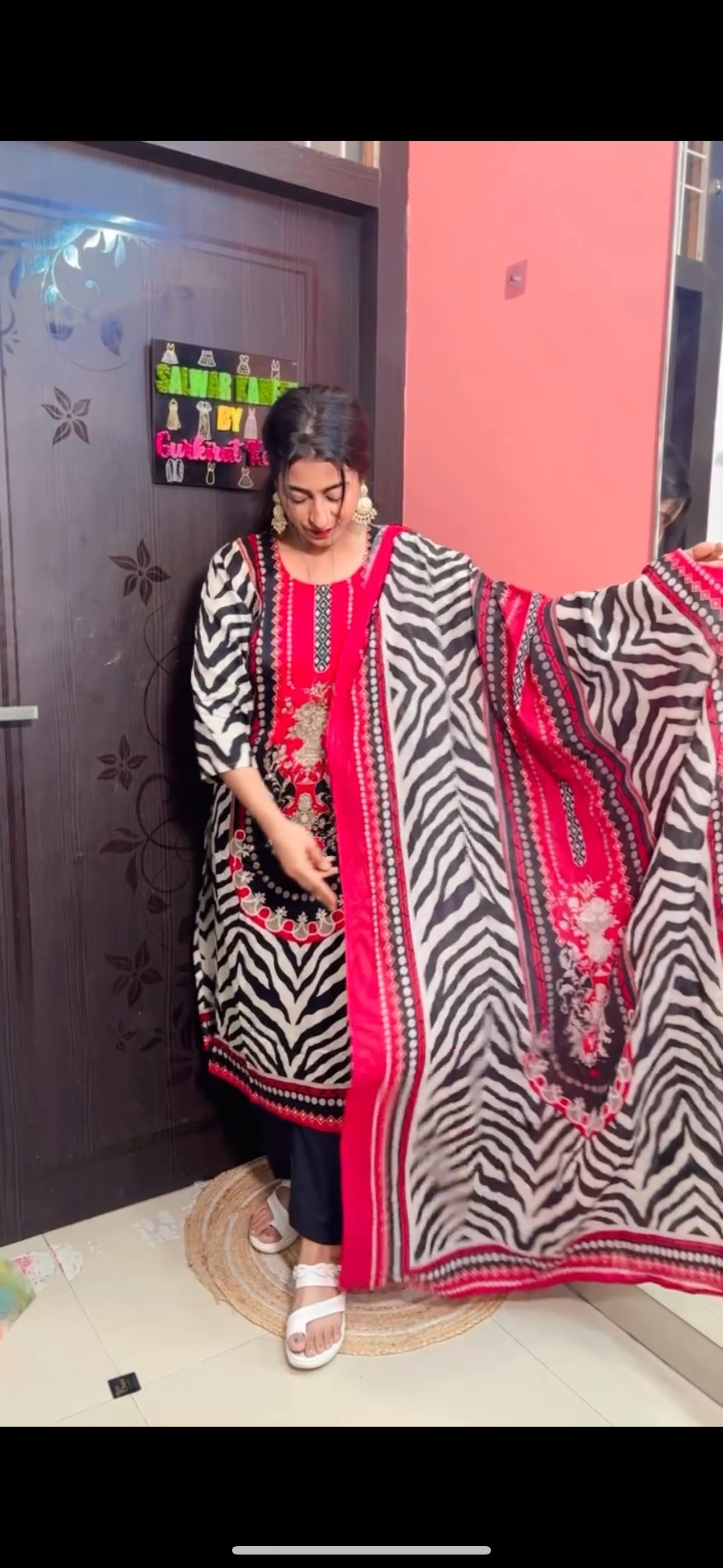 Cotton stitched suit