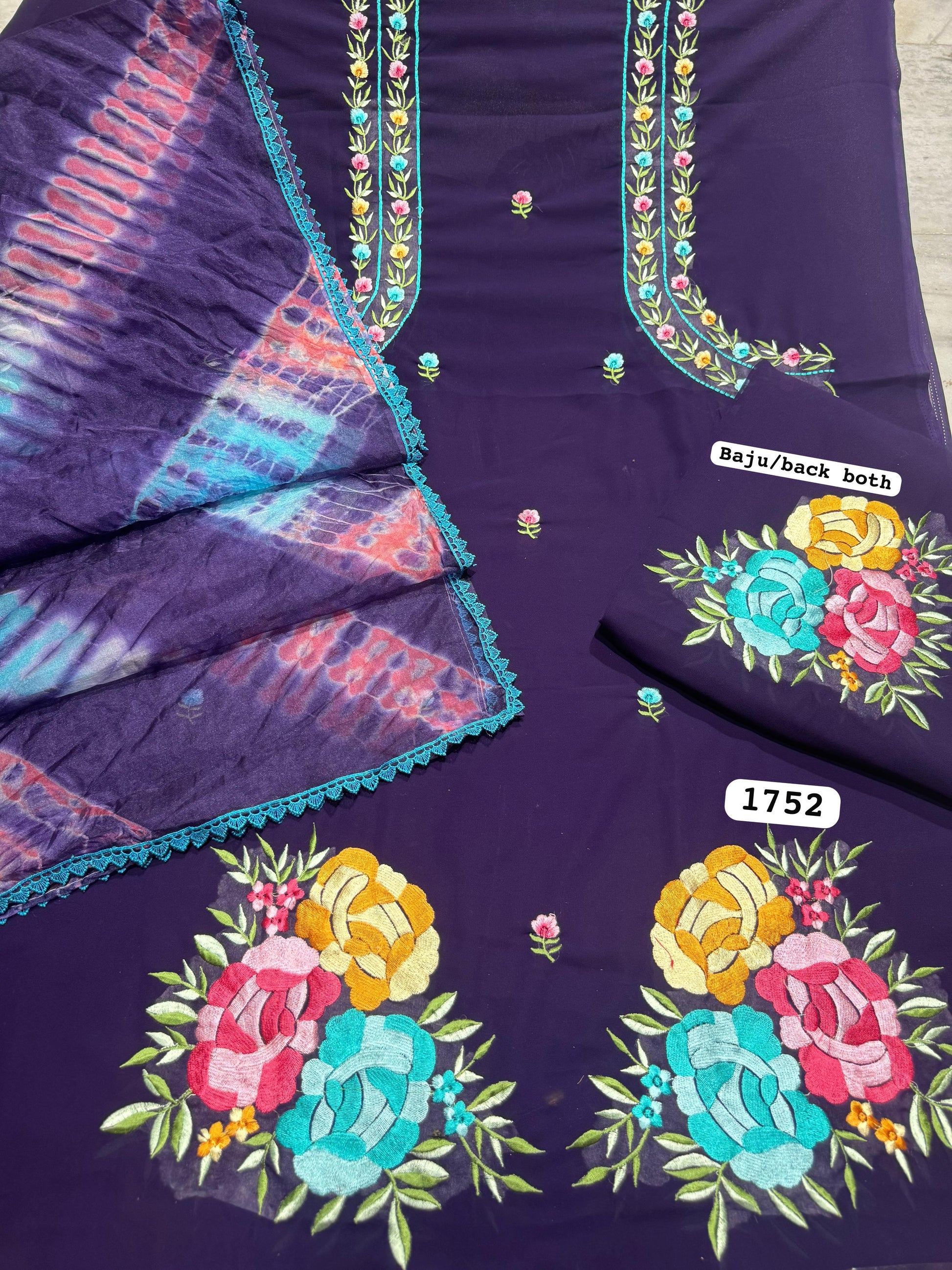 Nw launch georgette suit