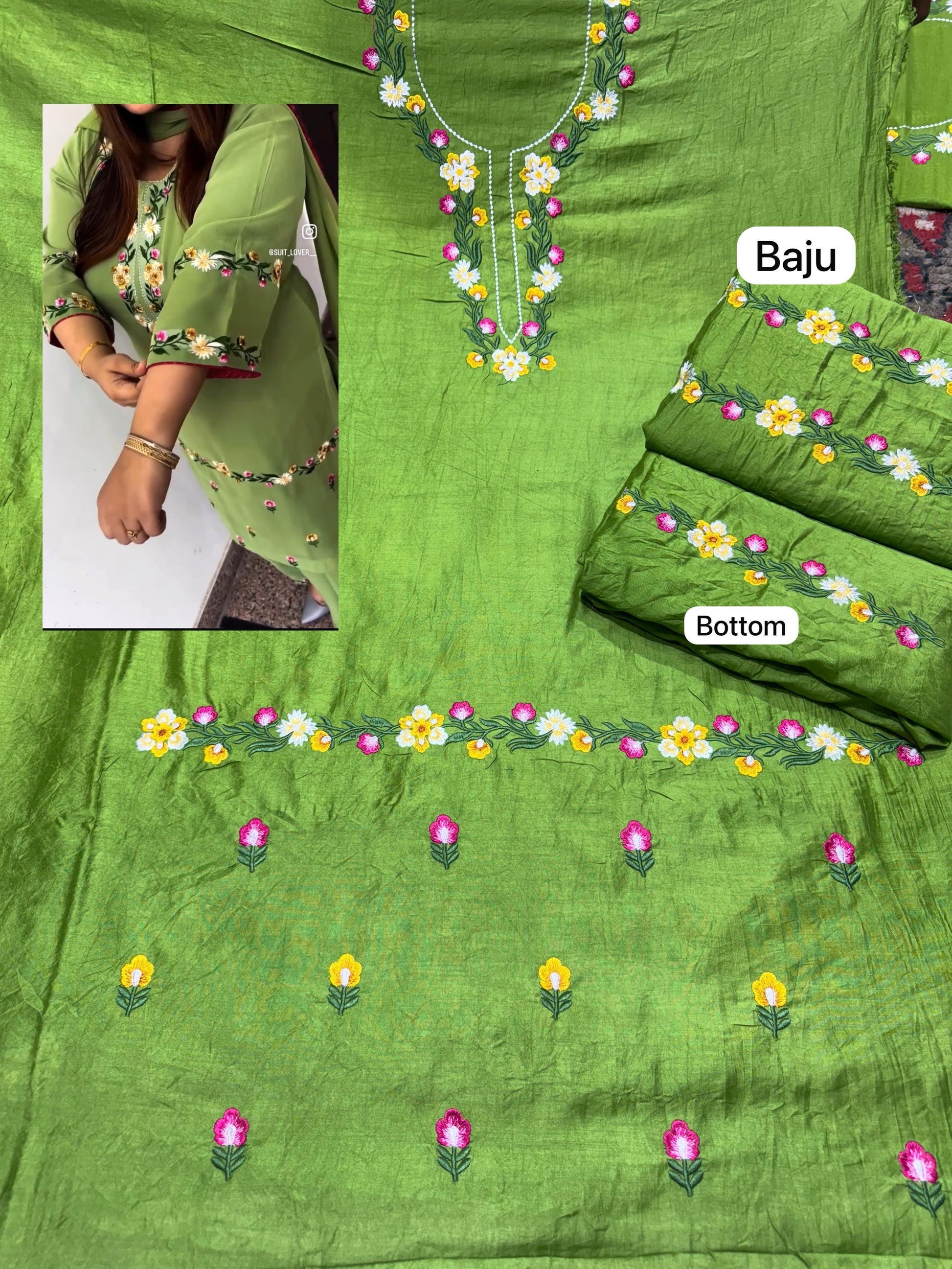 musleen suit unstitched